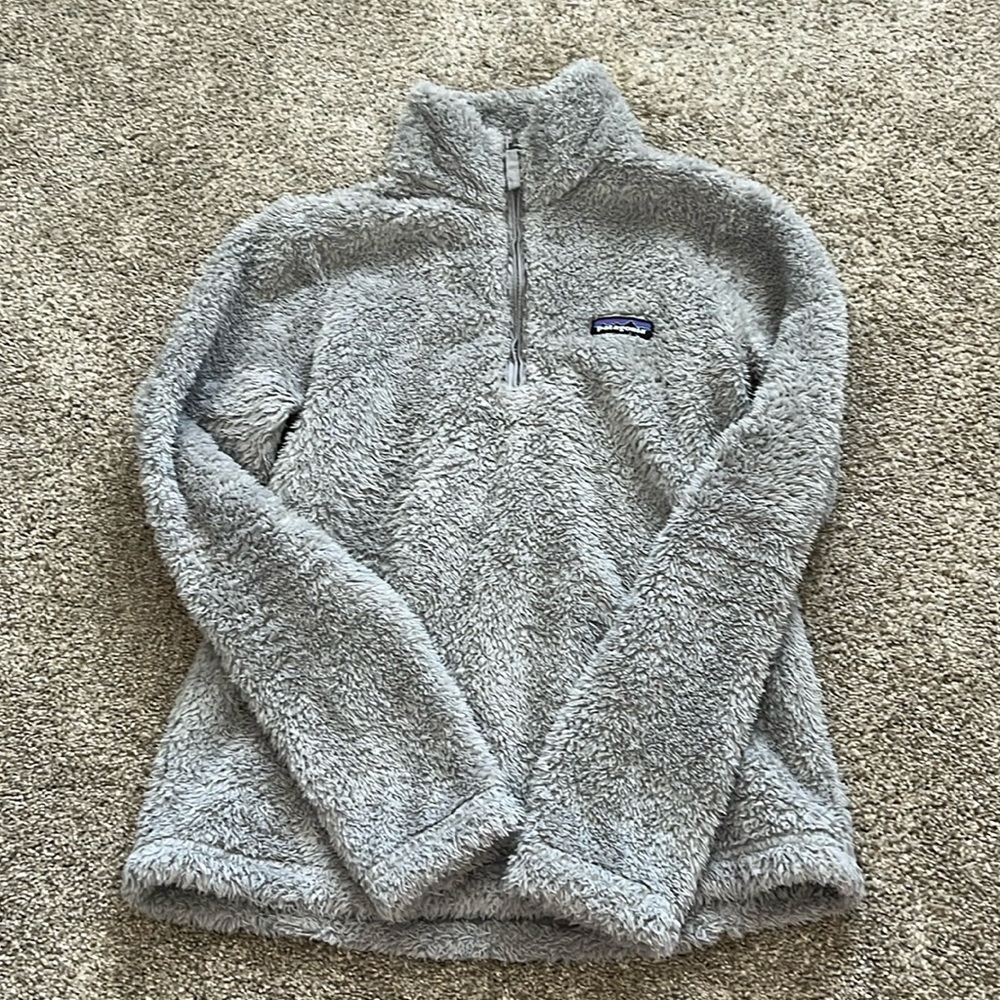 Patagonia fuzzy pullover sweater // Los Gatos pullover
